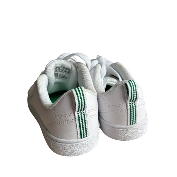 Adidas Shoes Kids White/green Sneaker VS Advantage white size 12K. - Picture 9 of 11